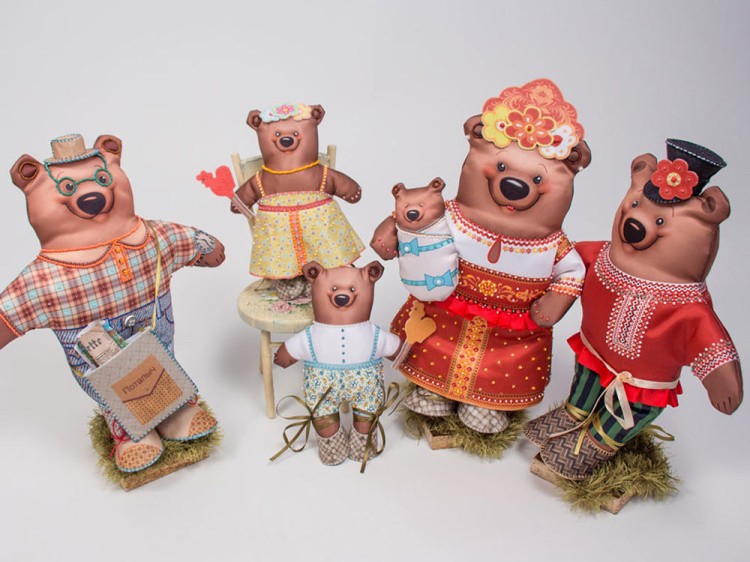 Набор для шитья и вышивания «Мишутка и Машутка» — картинка 4