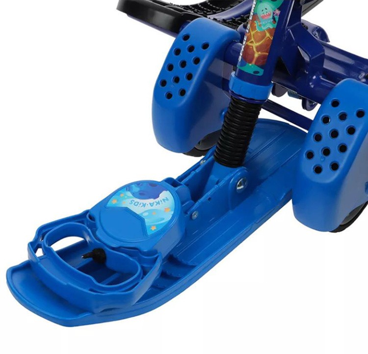 Снегокат детский со спинкой Тимка спорт 6 Космический — картинка 7