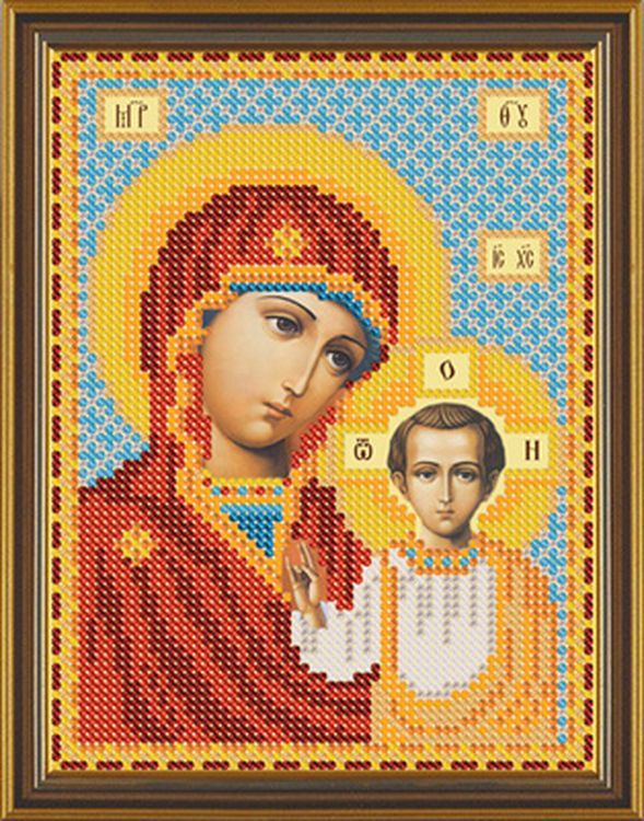 Рисунок на ткани «Богородица Казанская»