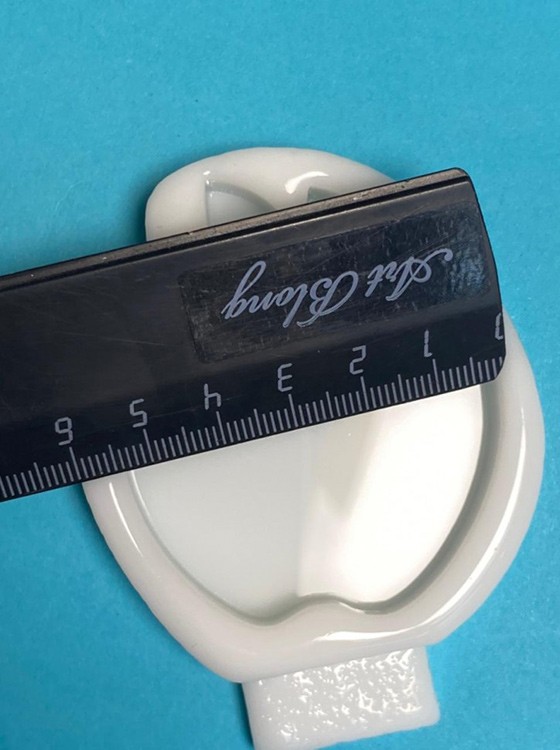 Молд №479 Брошь Яблоко ( 6 см), Art Blong — картинка 4