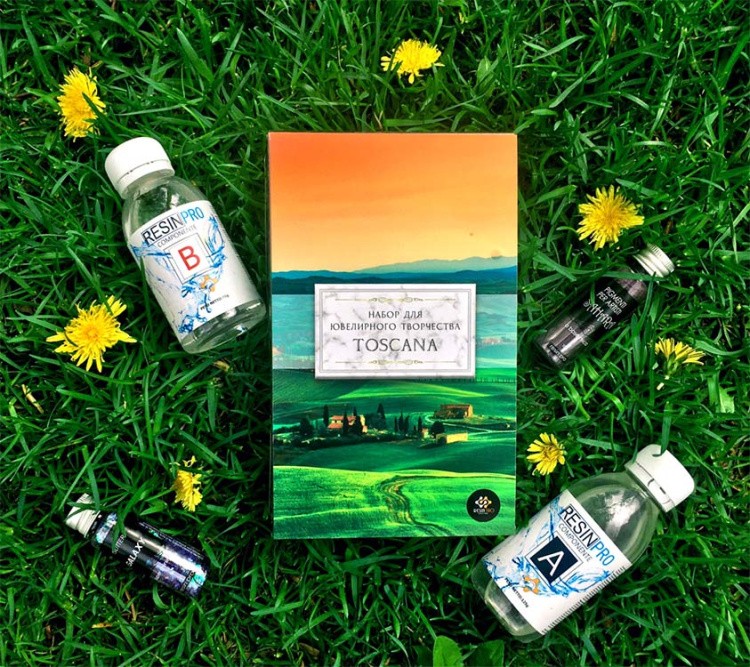 Ювелирный набор для создания украшений TOSCANA №1, Resin Pro — картинка 2