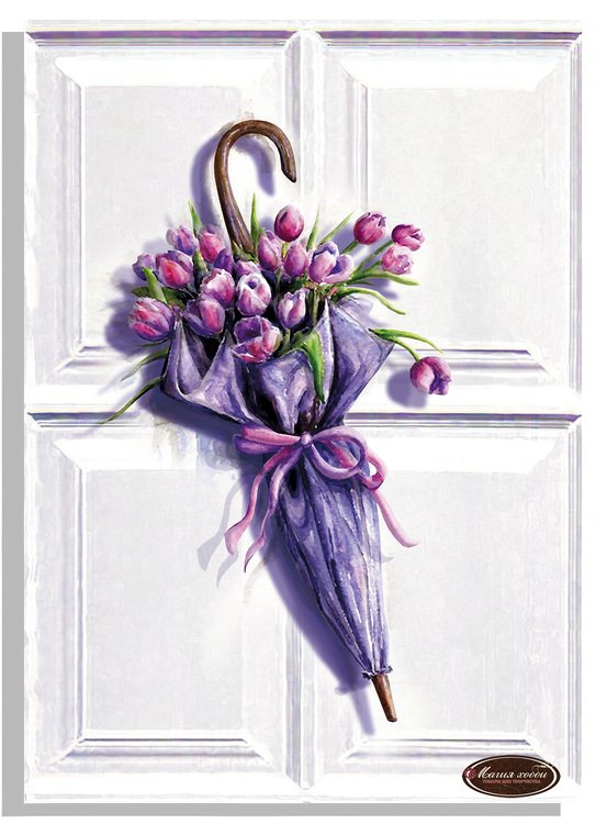 Набор папертоль «Зонтик» 28x40 см   — картинка 2