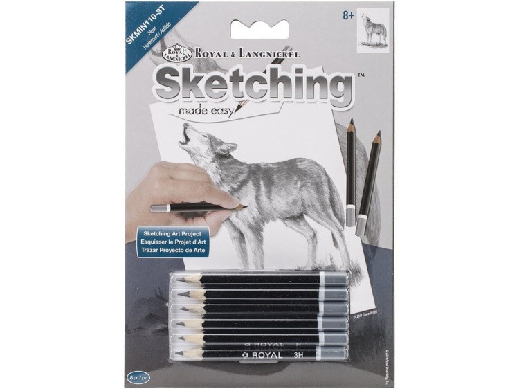 Набор для скетчинга «Волк» — картинка 2