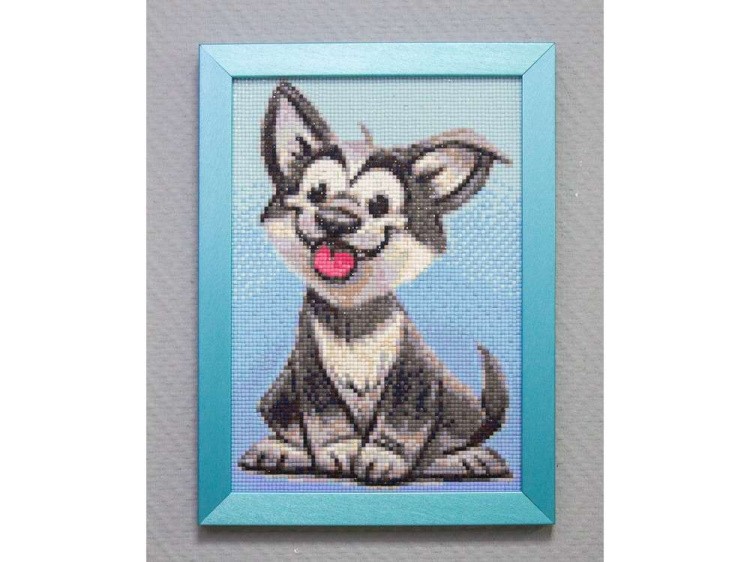 Алмазная вышивка «Весельчак» — картинка 4