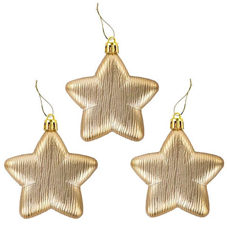 Набор украшений для ели, 43 предмета, цвет золото + перламутр — картинка 10