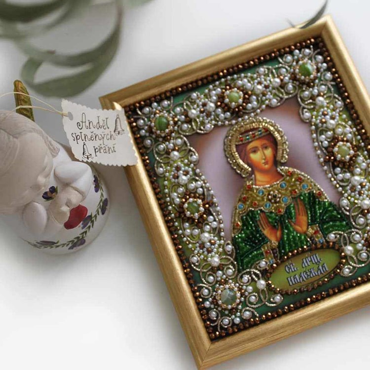 Вышивка Образа в каменьях «Святая Надежда» — картинка 2