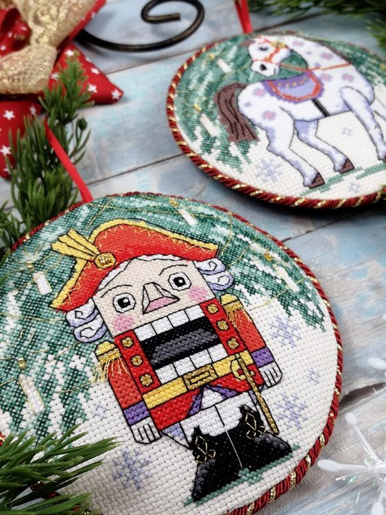 Набор для вышивания «Пинкипы. Рождественское чудо» — картинка 3