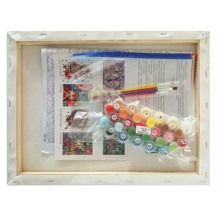 Картина по номерам «Масленица» — картинка 3