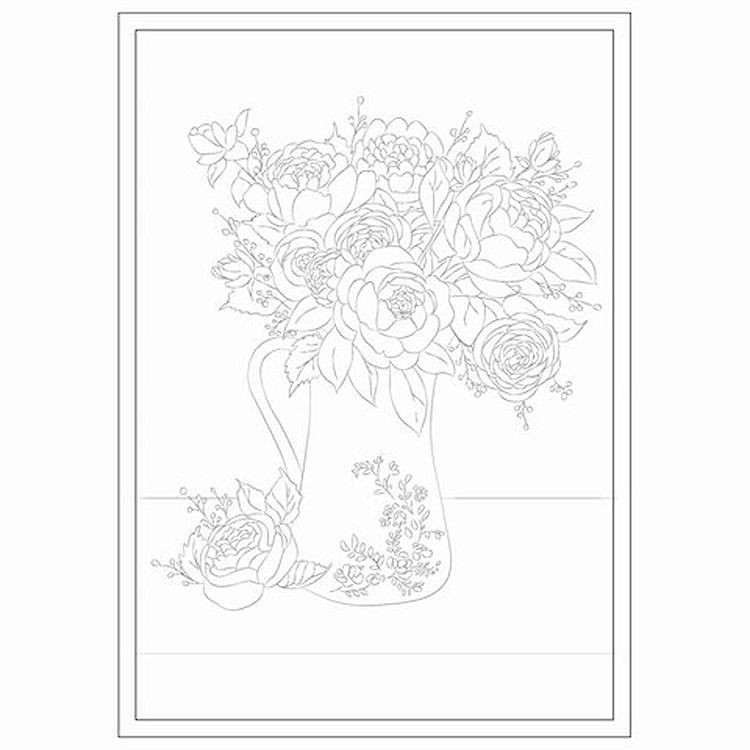 Папка для акварели с эскизом, большая, А3, 10 л., 200 г/м2 — картинка 6