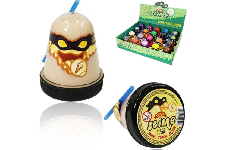 Лизун Slime «Ninja», с ароматом мороженого — картинка 3