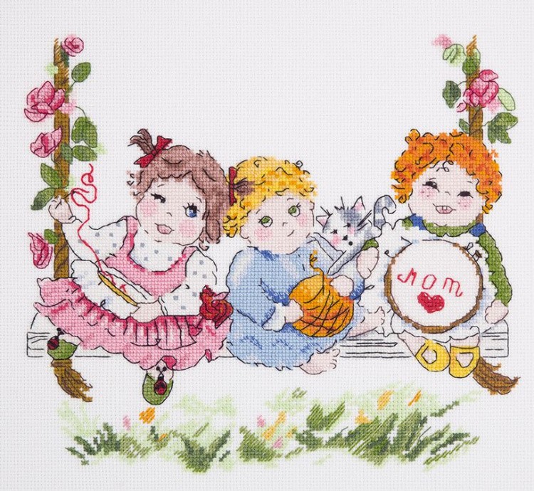 Набор для вышивания «Буду мамой» — картинка 2