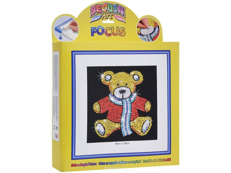 Мозаика из пайеток «Медвежонок» — картинка 2