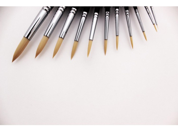 Кисть синтетическая «Зима» круглая №1 — картинка 2