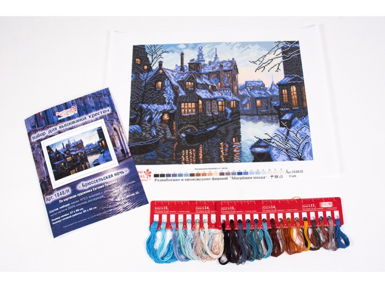 Набор для вышивания «Брюссельская ночь» — картинка 3