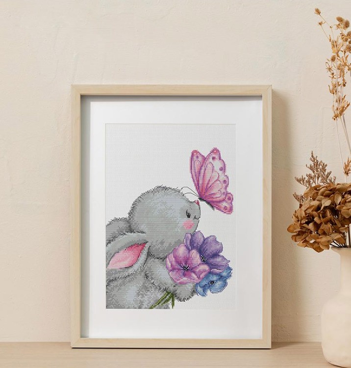 Набор для вышивания «Кролик и Бабочка» — картинка 7