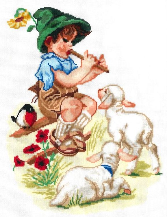 Набор для вышивания «Пастушок», NITEX