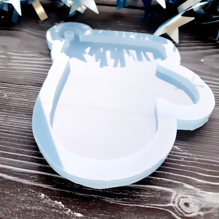 Рукавичка, модель №11 - Силиконовый молд MyMold — картинка 4