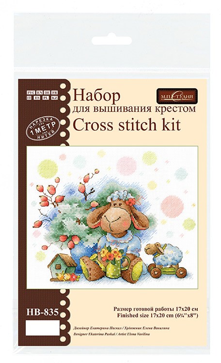 Набор для вышивания «Кучерявая овечка» — картинка 5