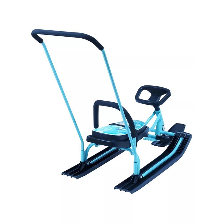 Снегокат детский 140 GO GO Снежанна с ручкой — картинка 5