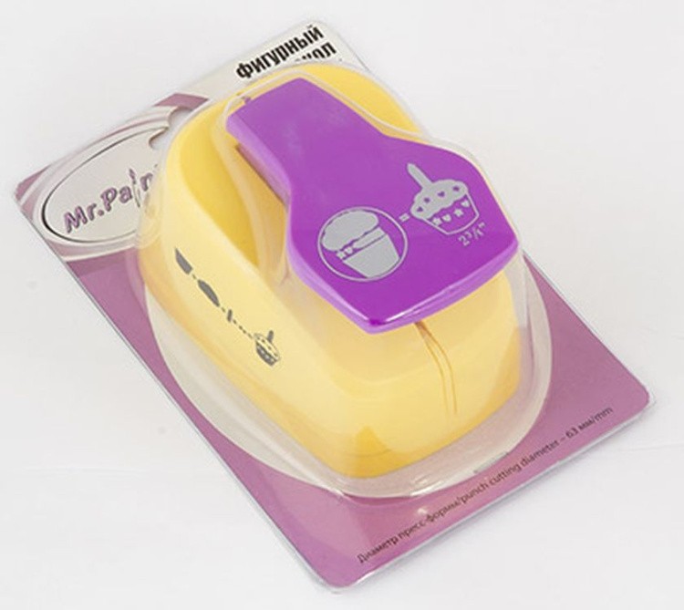 Фигурный дырокол «Торт», 6,3 см, Mr.Painter — картинка 2