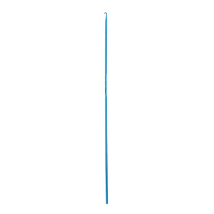 Крючок для вязания синий, металл, 2 мм, 15 см, Gamma