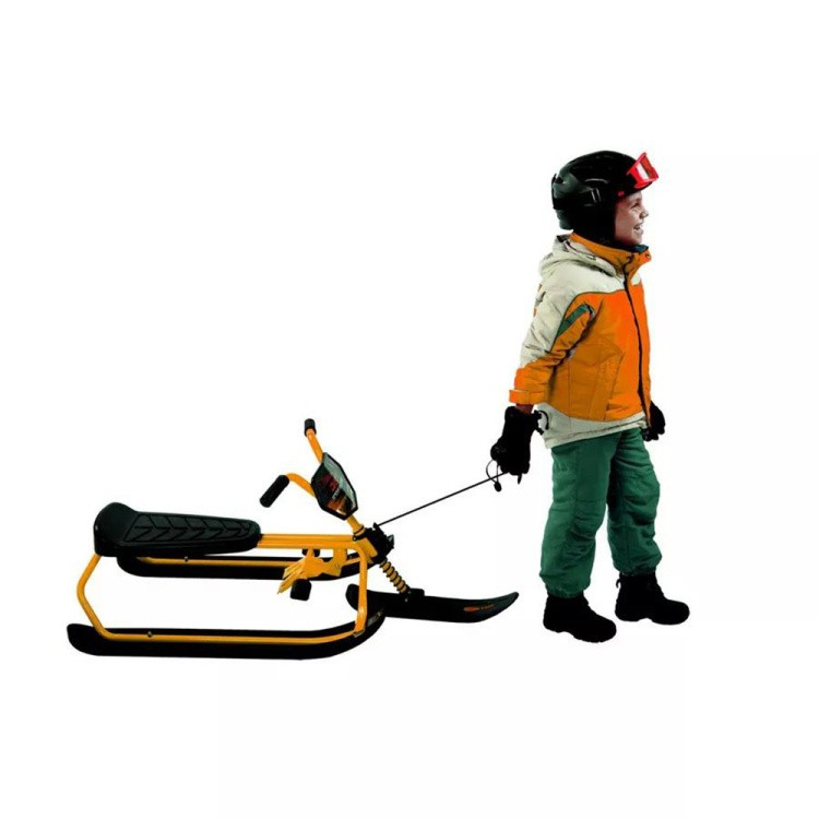 Снегокат детский SnowRunner SR1 ORANGE оранжевый — картинка 5