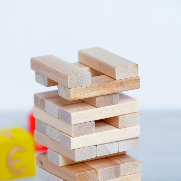 Настольная игра «Бам-Бум mini» (падающая башня) — картинка 3