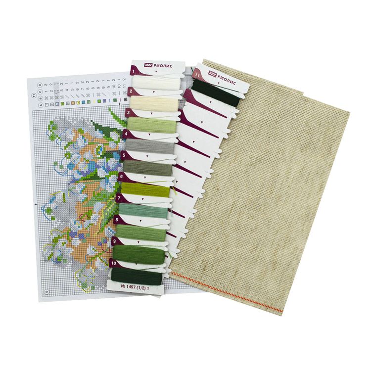 Набор для вышивания «Весенние ландыши» — картинка 6