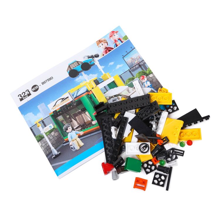 Конструктор «Город. Автомойка», 323 детали — картинка 2