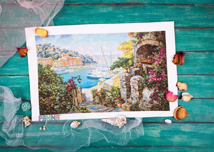 Набор для вышивания «У самого южного моря» — картинка 2