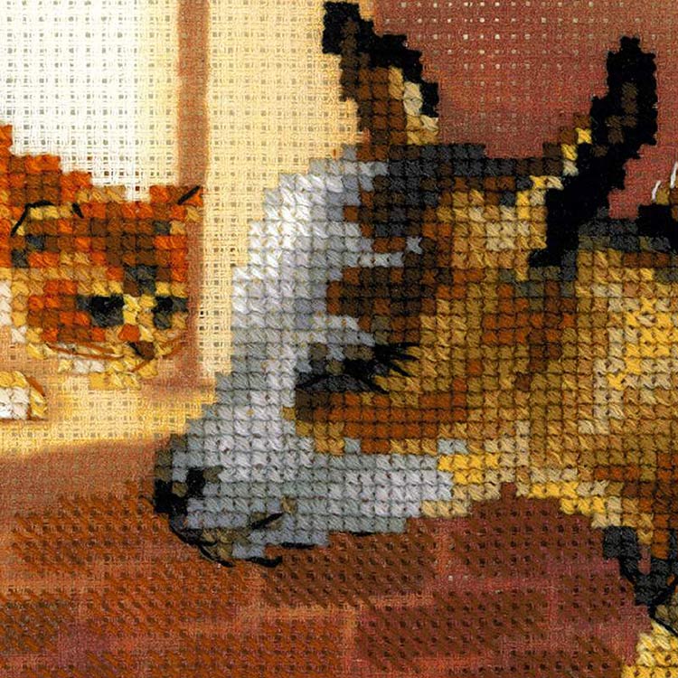 Набор для вышивания «Козленок и котята» — картинка 3