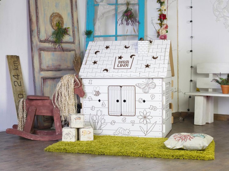 Домик-раскраска — картинка 9