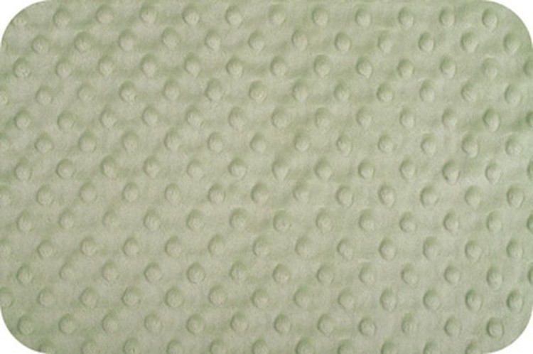 Плюш CUDDLE DIMPLE, 48x48 см, 455 г/м2, 100% полиэстер, цвет: SAGE, Peppy