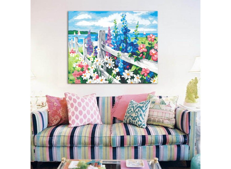 Картина по номерам «За околицей» — картинка 2