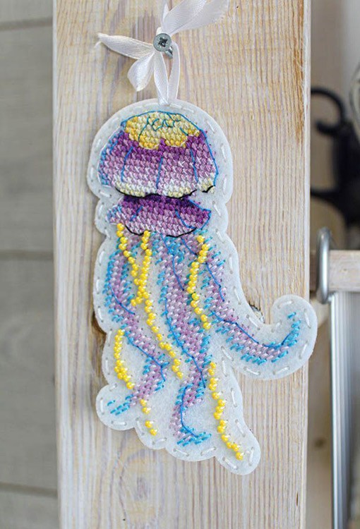 Набор для вышивания «Житель водных глубин» — картинка 3