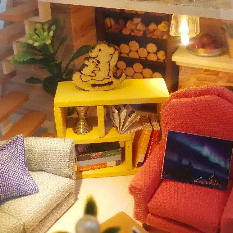 Сборная модель Румбокс. Миниатюрный Летний домик — картинка 11