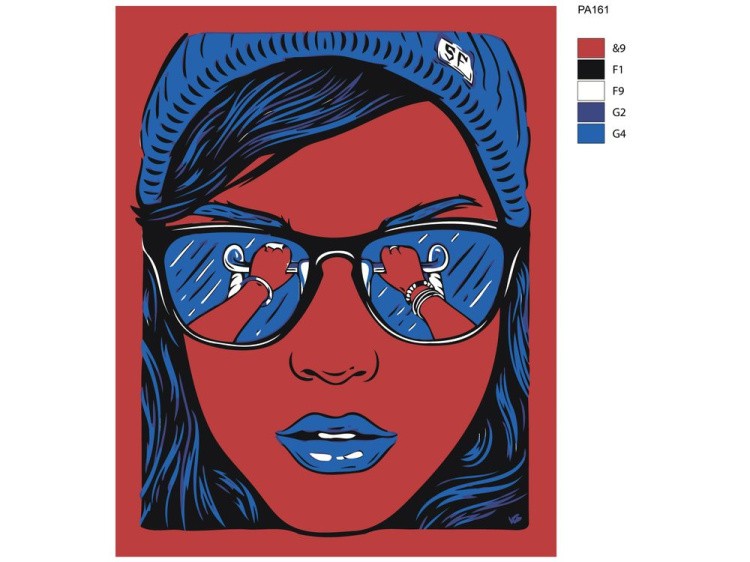 Картина по номерам «Отражение» — картинка 2