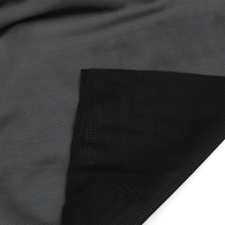 Сетка эластичная утягивающая, 1 м х 160 см, 140 г/м², цвет: черный, KRUZHEVO — картинка 3