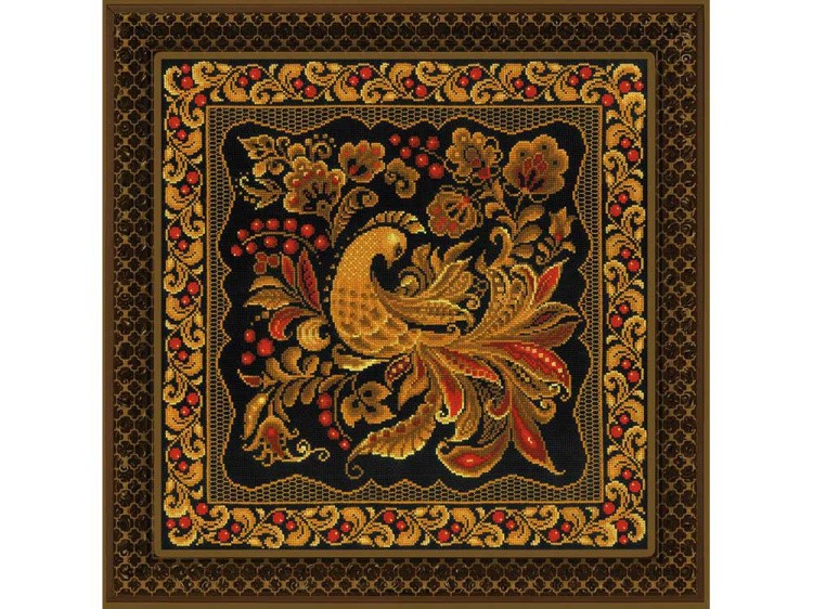 Набор для вышивания «Подушка. Панно. Хохлома» — картинка 3