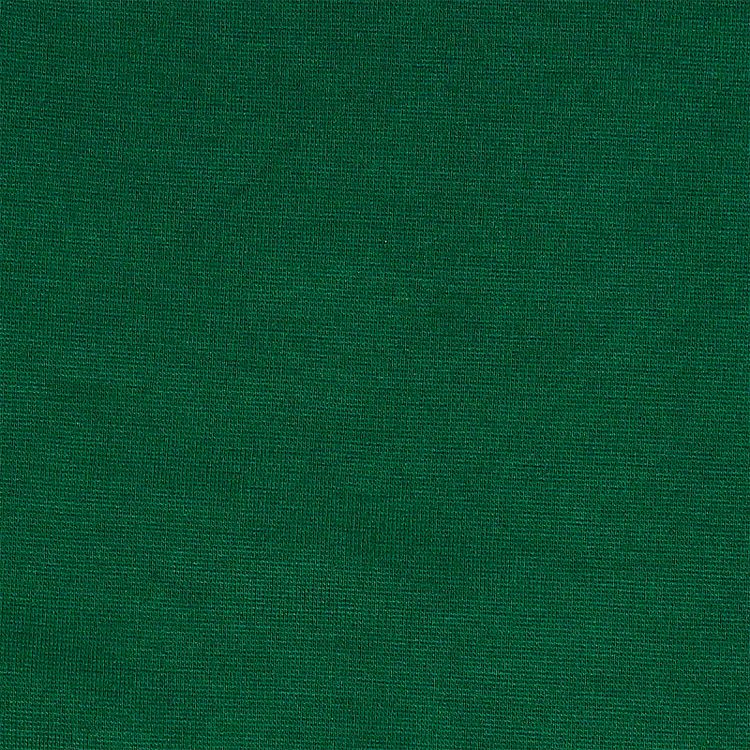 Ткань Джерси, 1 м x 155 см, 350 г/м², цвет: темно-зеленый, TBY — картинка 2