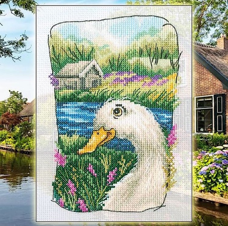 Набор для вышивания «Старый бабушкин сад-1» — картинка 3