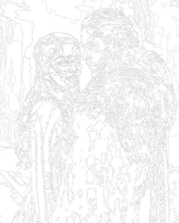 Картина по номерам «Игра престолов: Дейнерис Таргариен и Джон Сноу» — картинка 3