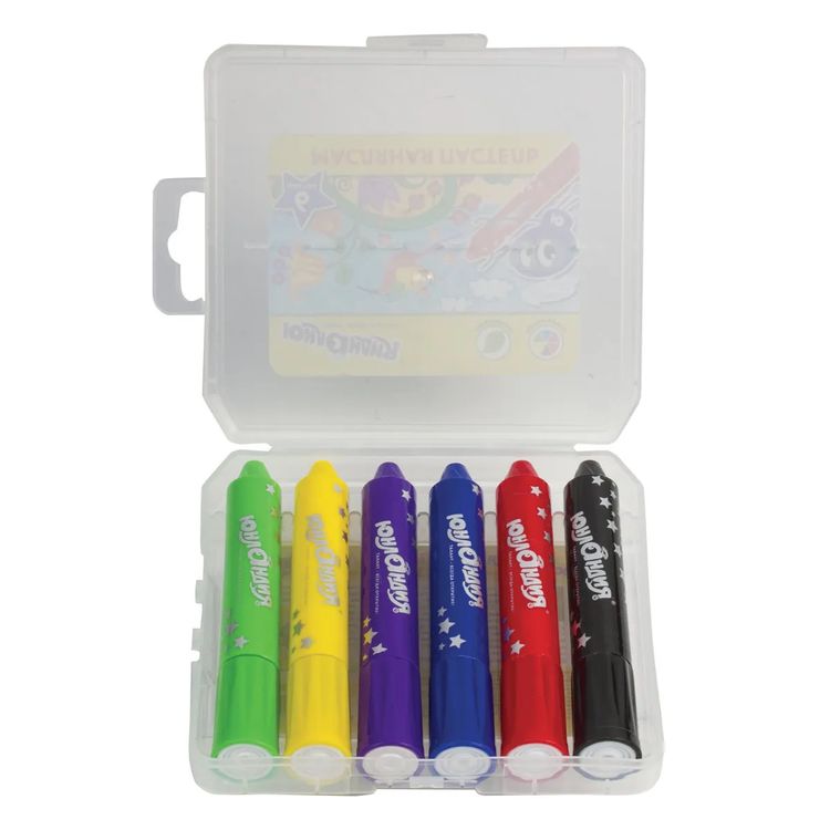 Масляная пастель «Колибри», набор 6 цв., яркие цв., круглое сечение, Юнландия — картинка 3