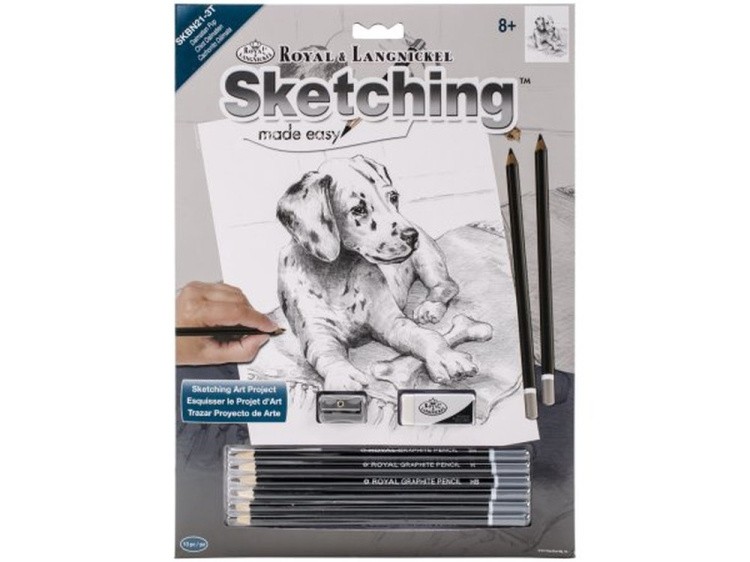 Набор для скетчинга «Щенок далматина» — картинка 2