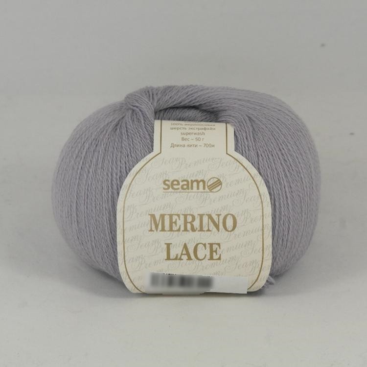 Пряжа SEAM MERINO LACE (11), лаванда, 5 шт. по 50 г — картинка 2