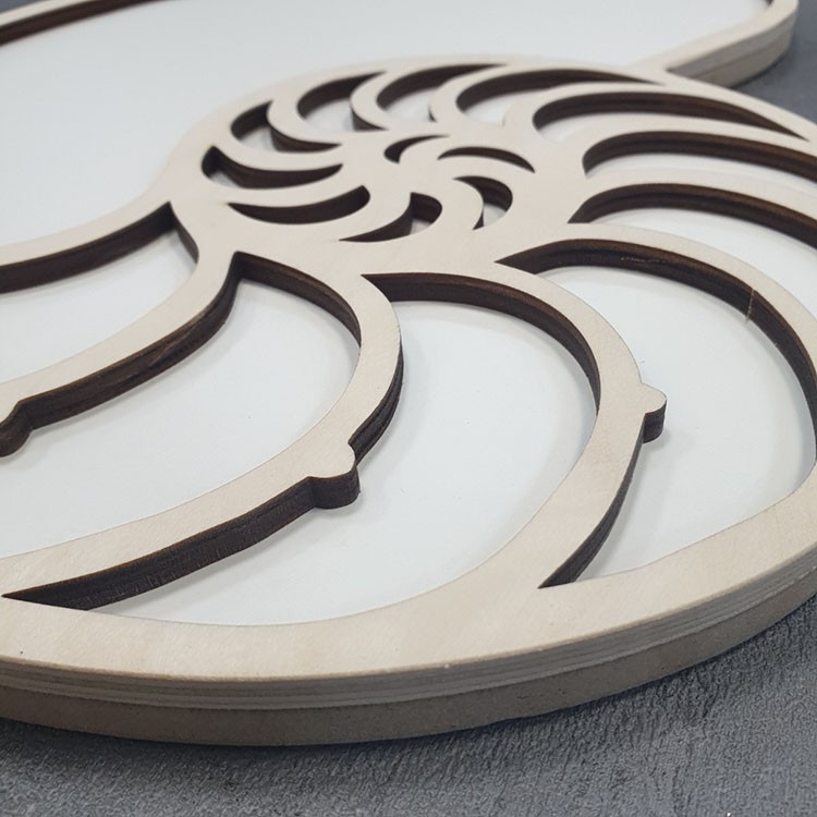 Артборд - Наутилус (ракушка) (30,5x40,5 см), 1 шт., ResinArt — картинка 2