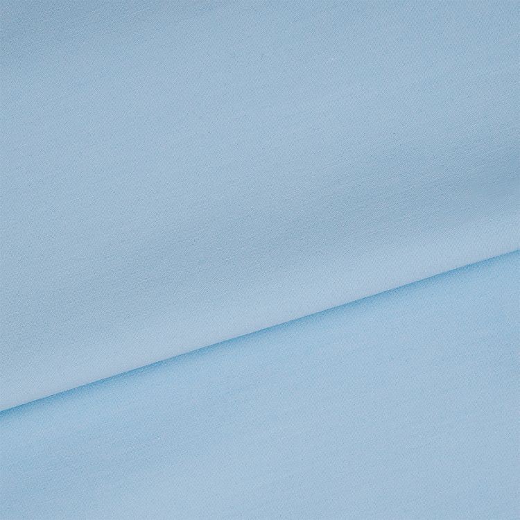 Ткань ТиСи поплин стрейч, 5 м x 150 см, 110 г/м², цвет: светло-голубой, TBY — картинка 2
