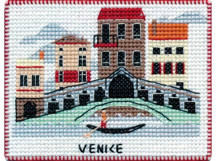 Набор для вышивания «Магнит. Столицы мира. Венеция»