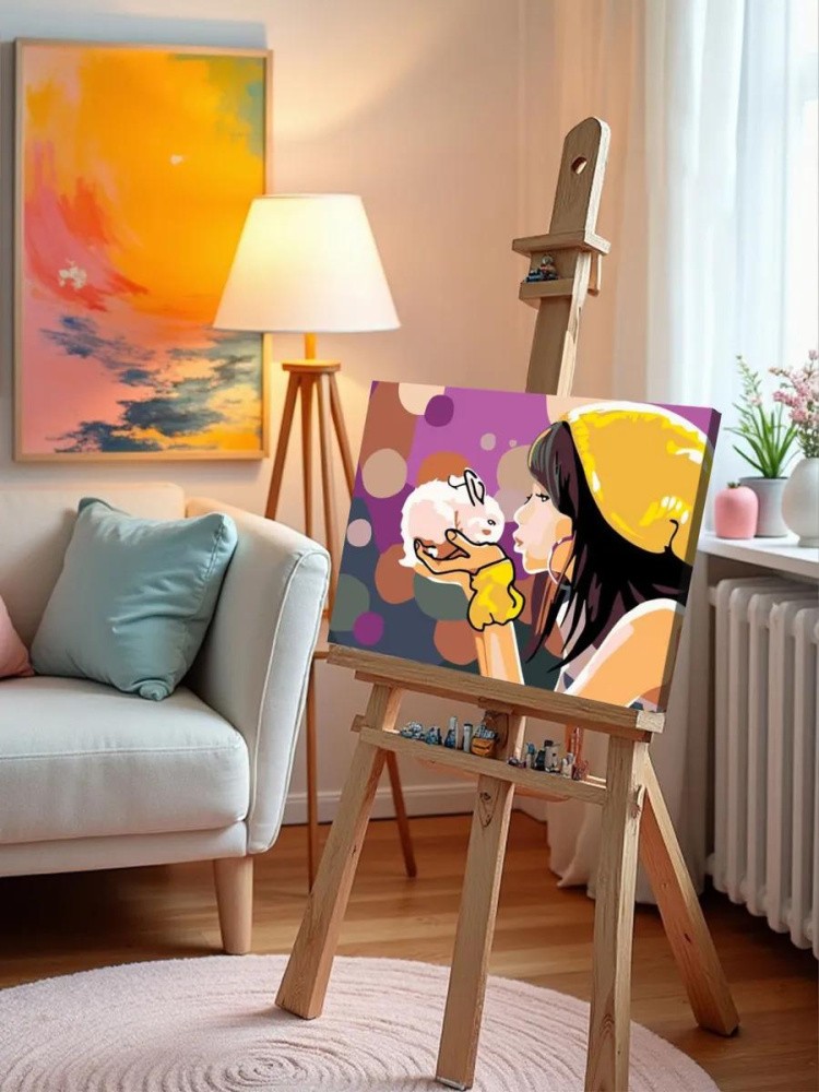 Картина по номерам «Маленький кролик» — картинка 10