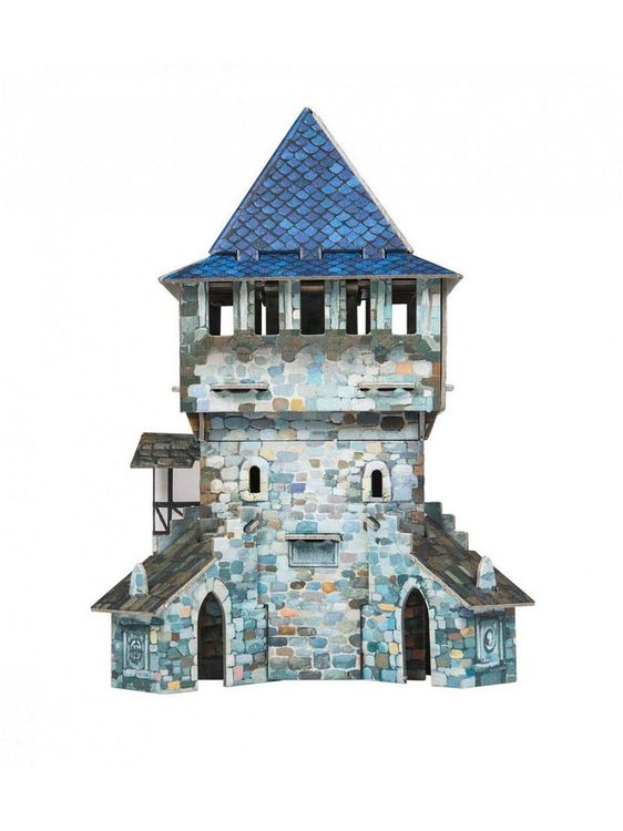 Сборная модель из картона «Верхняя башня» — картинка 3